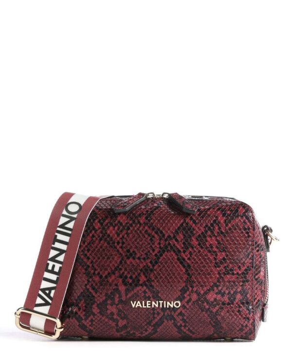 Valentino Bags Pattie Bandolera sintética rojo/negro