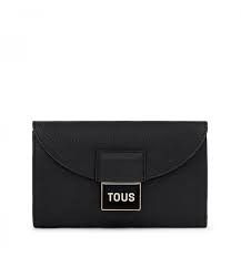 TOUS-Billetera Flap negra TOUS Sylvia 395901152